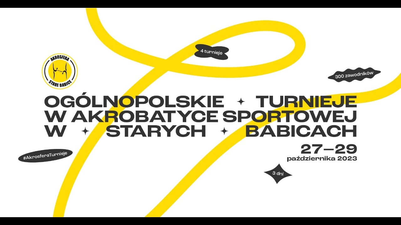 Młode Talenty, Ogólnopolski Turniej Młodzików, Youth i 11-16 w Akrobatyce Sportowe - Piątek