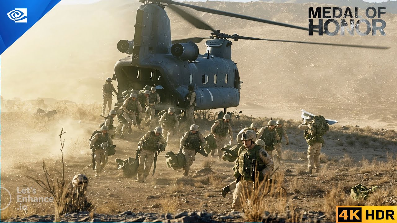 Taliban Strong Attack in US Army at Afghanistan Medal of Honor l 4k ultra realistic Graphics#gaming