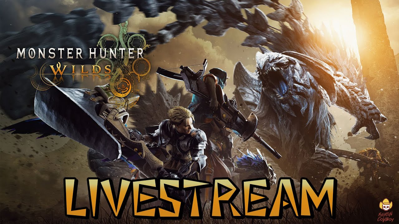 🔴Live - Monster Hunter Wilds - LAUNCH IS HERE, FRESH PLAYTHROUGH