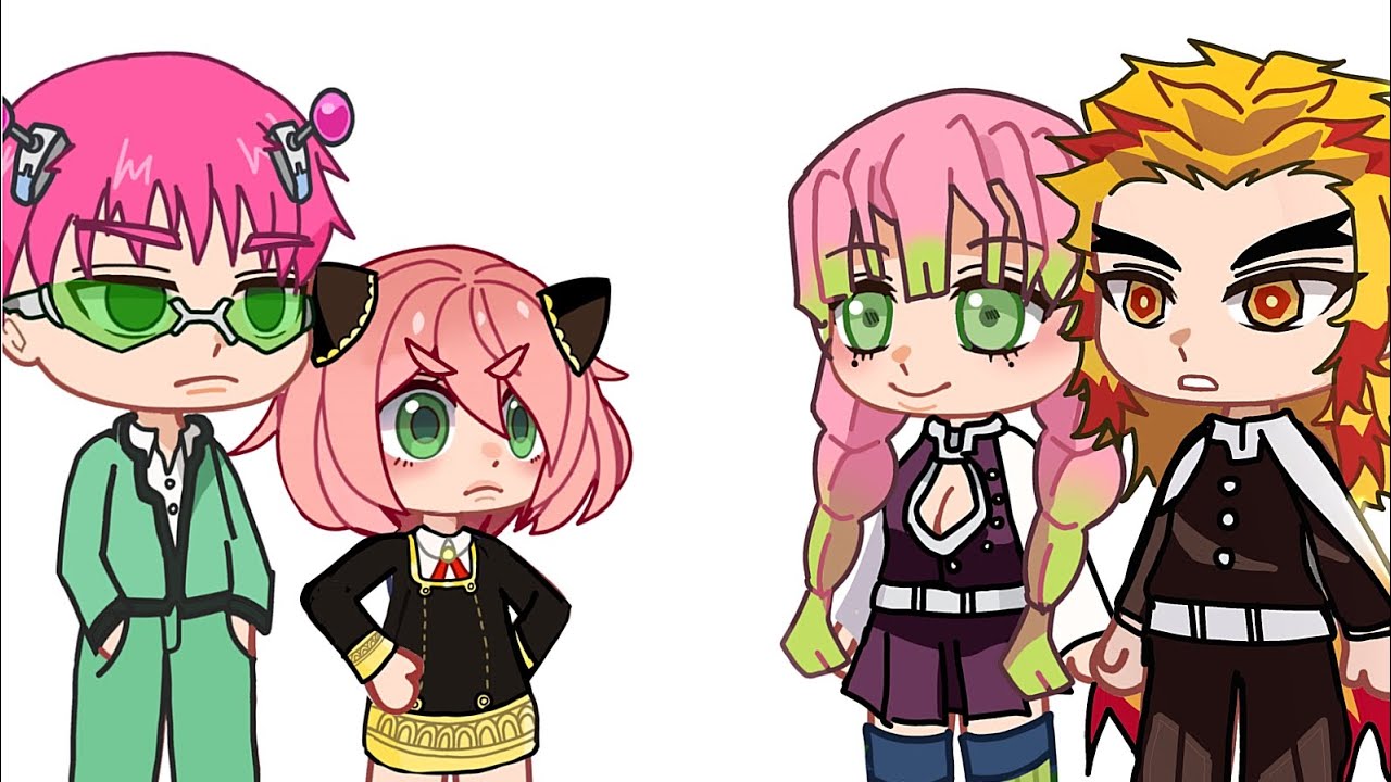 Anya meeting Mitsuri | Gacha Club | Spy x Family × Demon Slayer