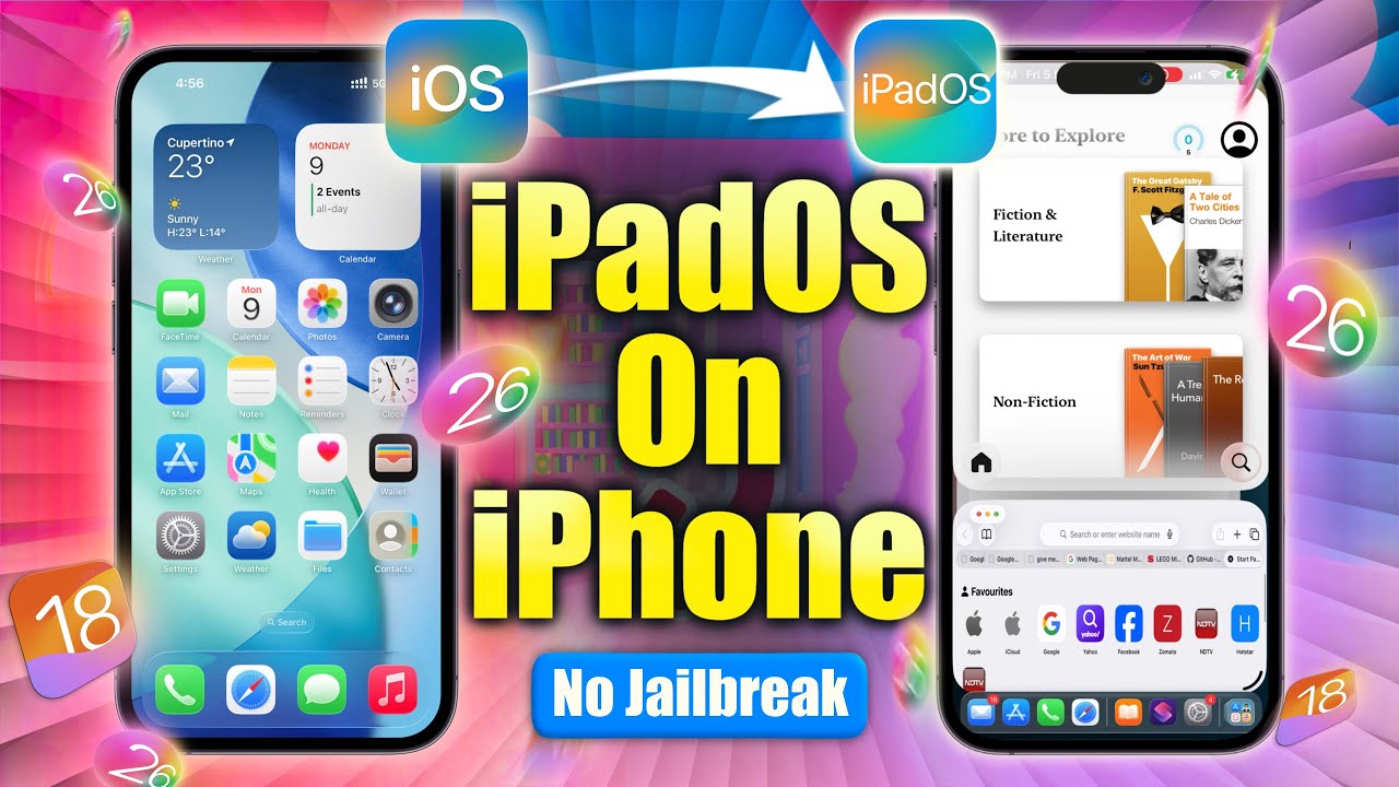Install iPadOS on iPhone with Nugget iOS 26 &mdash;No Jailbreak!