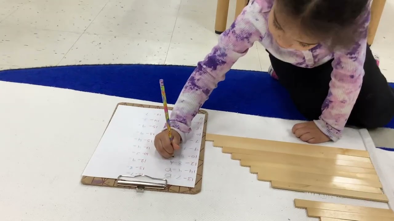 Subtraction Strip Board