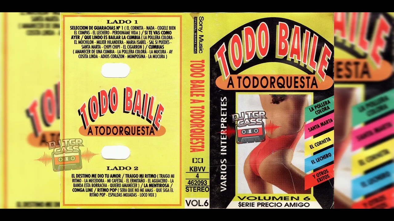 TODO BAILE A TODORQUESTA - VARIOS INTEGRANTES LADO 2  (1993) (DJTGRCASS 