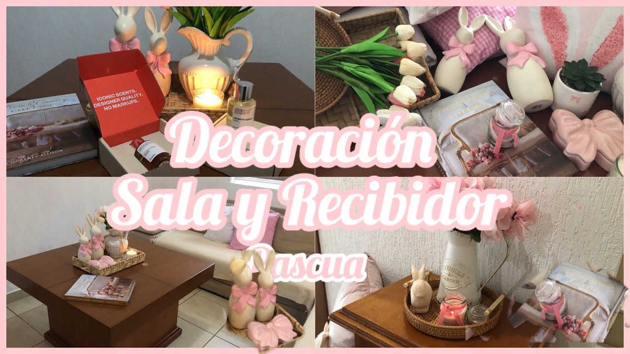 DECORACION SALA RECIBIDOR🐰PASCUA 2026 #pascua2026 #easter @dossierperfumes #dossier #dossierperfume 