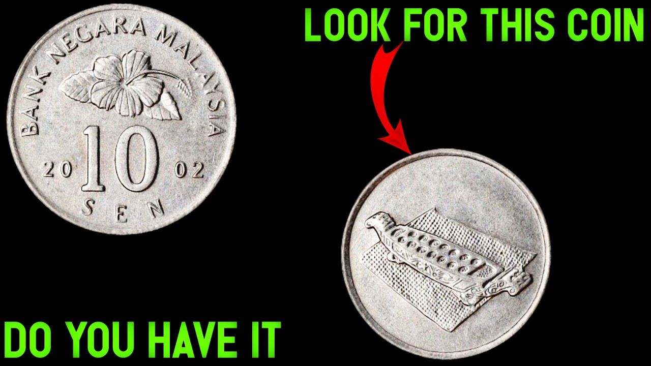 2002 Malaysia 10 Sen Coin Worth $500? Rare Malaysian Coin Value Revealed