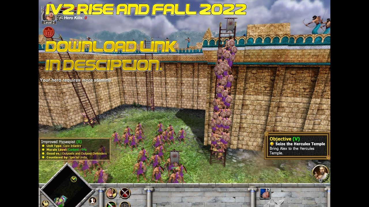 1v2 Online Rise And Fall Civilizations at War - Gameplay 2022- Download link
