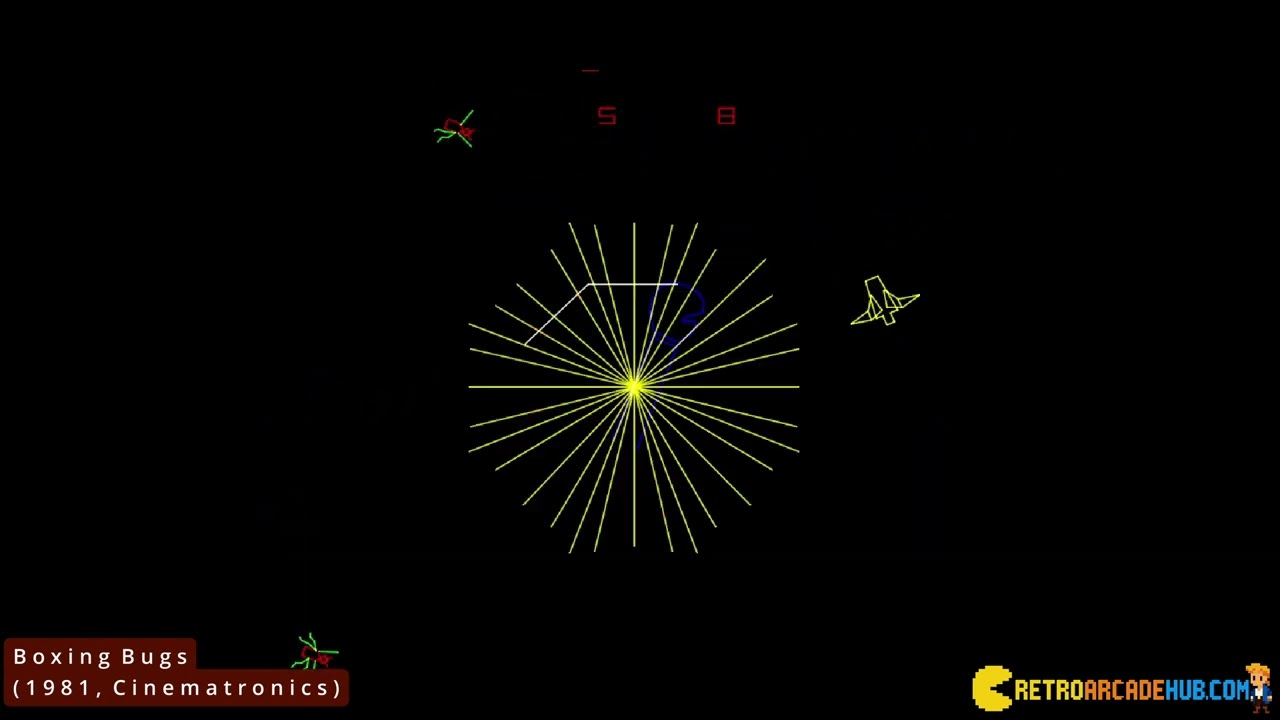 Boxing Bugs (1981, Cinematronics) for ARCADE