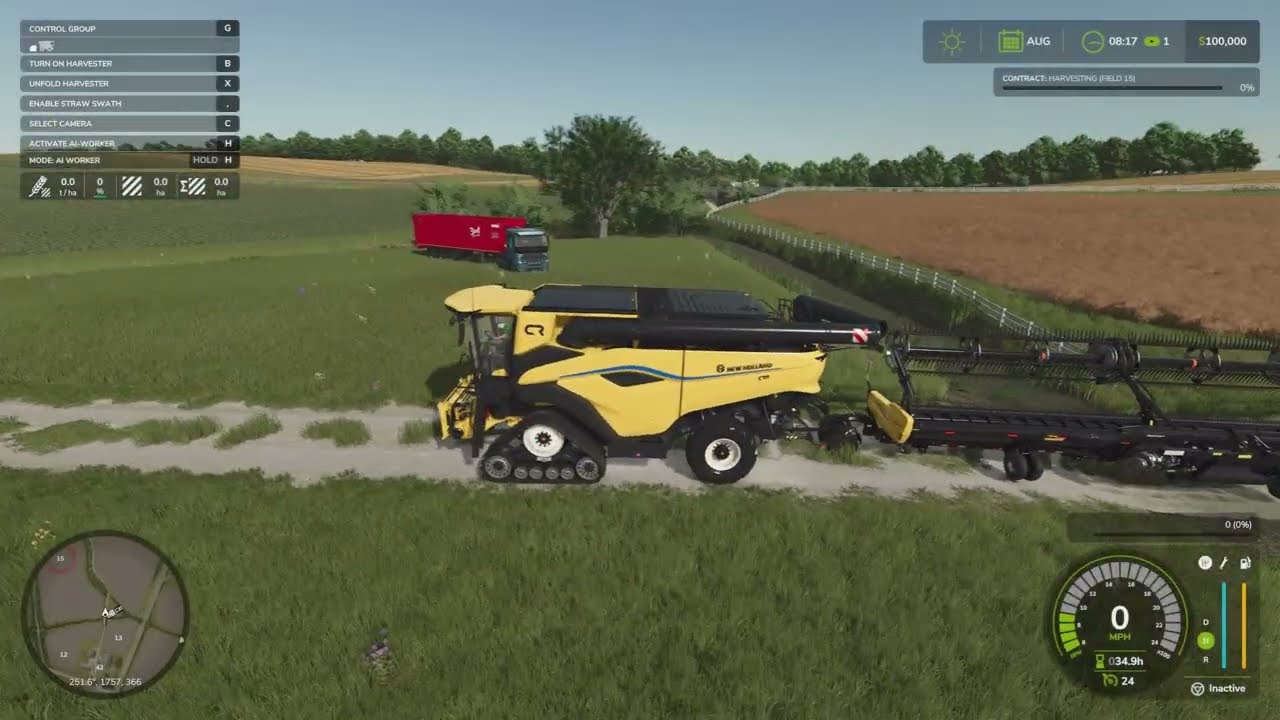 Getting Started in Faming Simulator 25 Episode 1