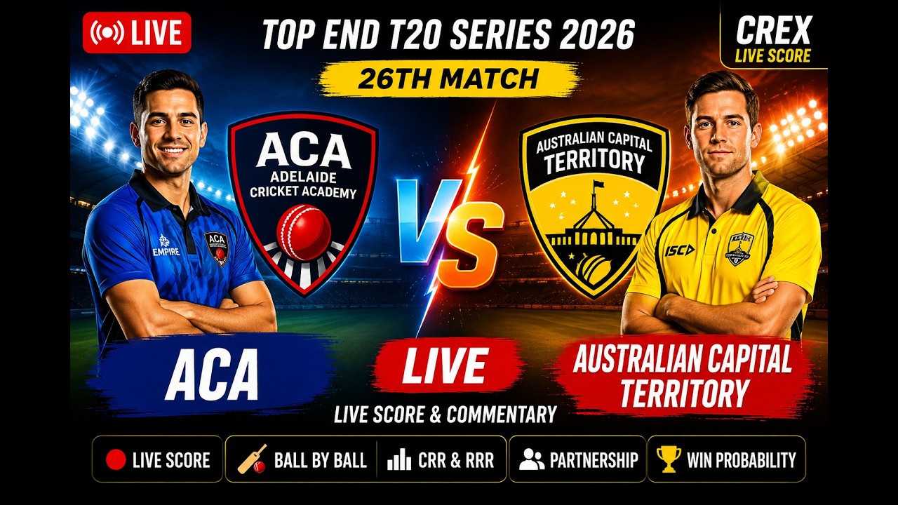 🔴Australian Capital A VS Adelaide Strikers A | ACA vs ACT T20 Live 2026| Live Score Fan Commentary