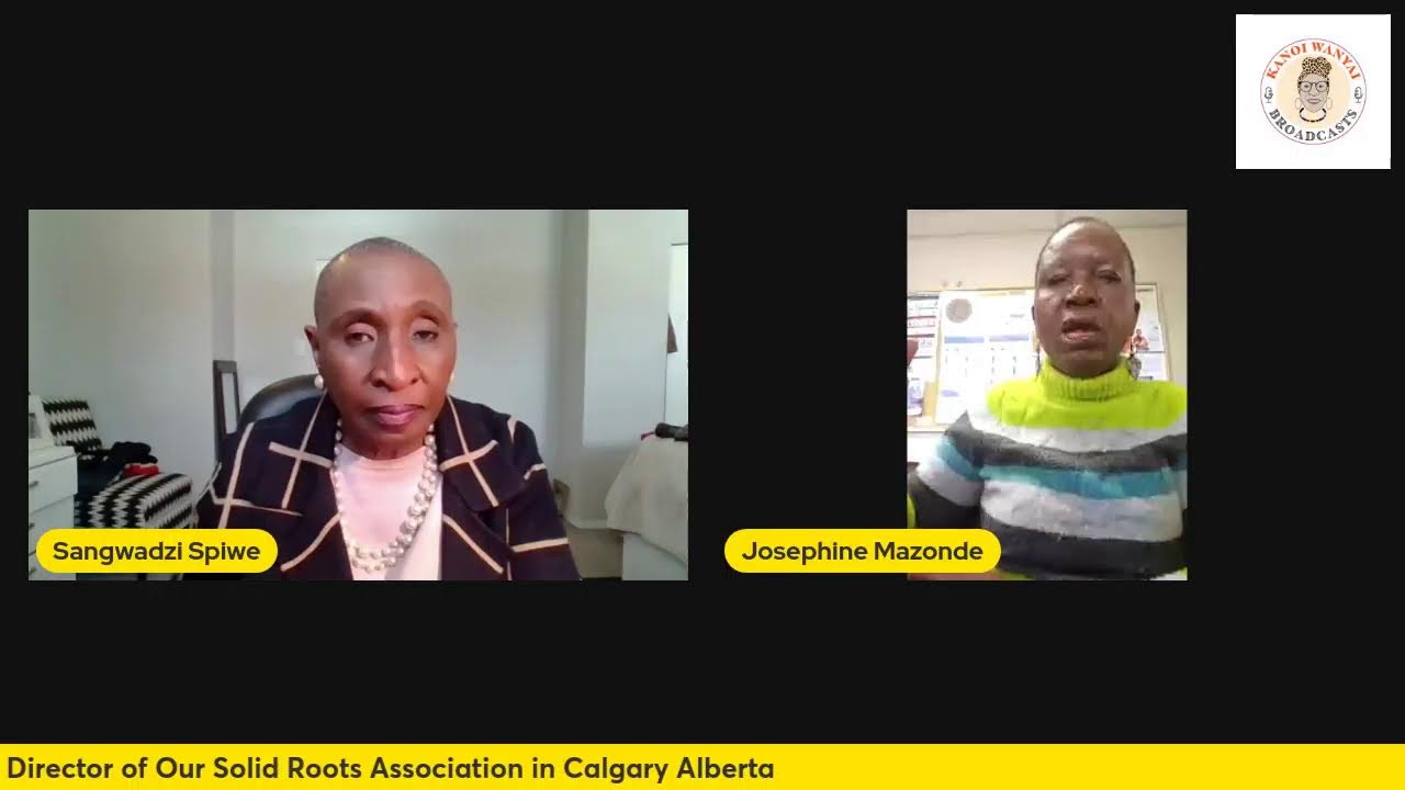 Josephine Mazonde -Exec.Director Our Solid Roots Association (I do not own rights to the music)