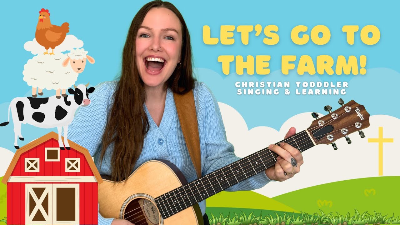 Farm Animals! Learn & Sing about Jesus, Our Good Shepherd | Toddler Bible Adventure