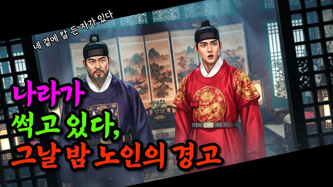 [야담] 나라가 썩고 있다, 그날 밤 노인의 경고 / 밤의야담 / 민담 /설화 / 오디오북