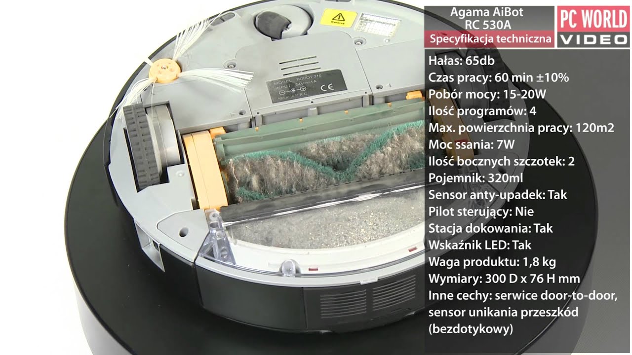 Agama AiBot RC 530A - prezentacja PC World