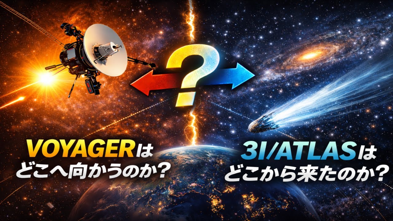 VOYAGERは今どこへ向かっているのか？3I/ATLASはどこから来たのか【銀河視点で解説】