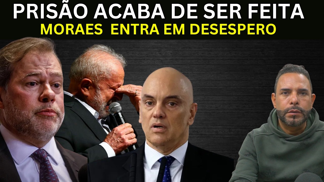 SABADO - BOMBA! ACABA DE SER PRESO APÓS AÇÃO DA INTERPOL -ALEXANDRE DE MORAES TÁ FURIOSO COM AVANÇO