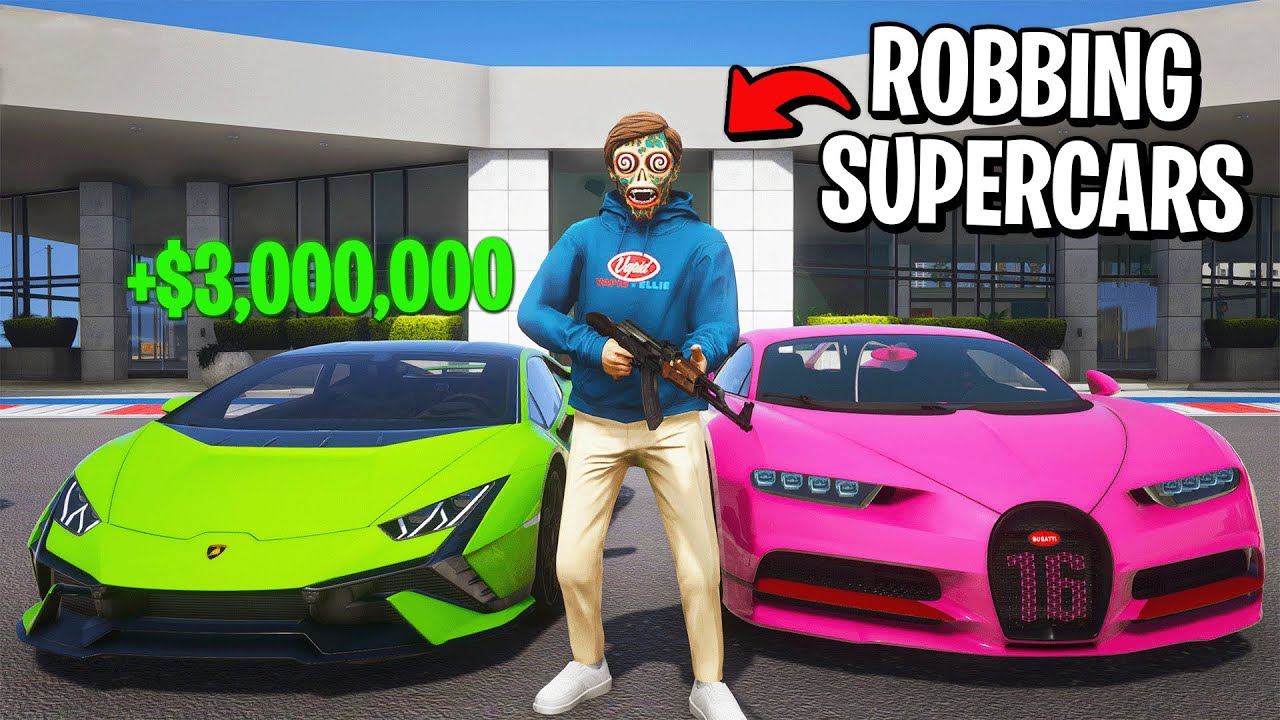 101 Ways to Rob Dealerships in GTA 5 RP..