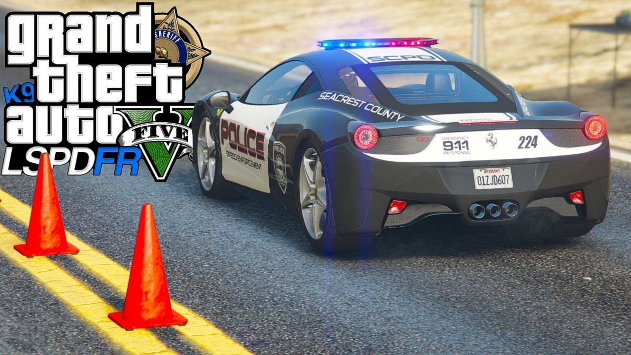 GTA V : MOD POLICIA : MINI BLITZ POLICIAL COM A FERRARI ITÁLIA : EP. 188
