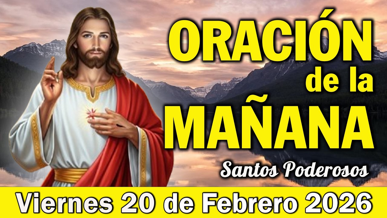 🔴ORACIÓN de la MAÑANA | Poderosa Oración de la Mañana para Comenzar tu Día con Dios