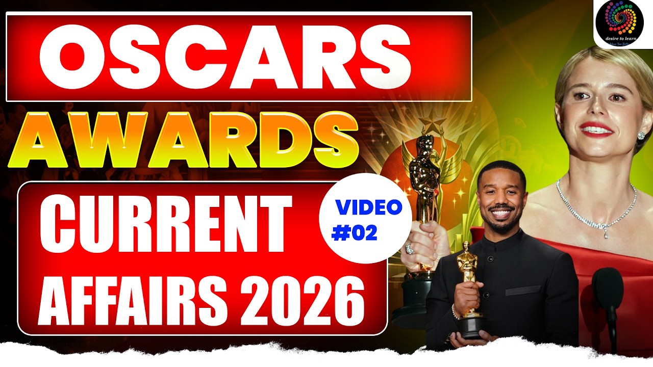 Oscars 2026 🏆 Full Winners List | Current Affairs 2026 Must Watch!