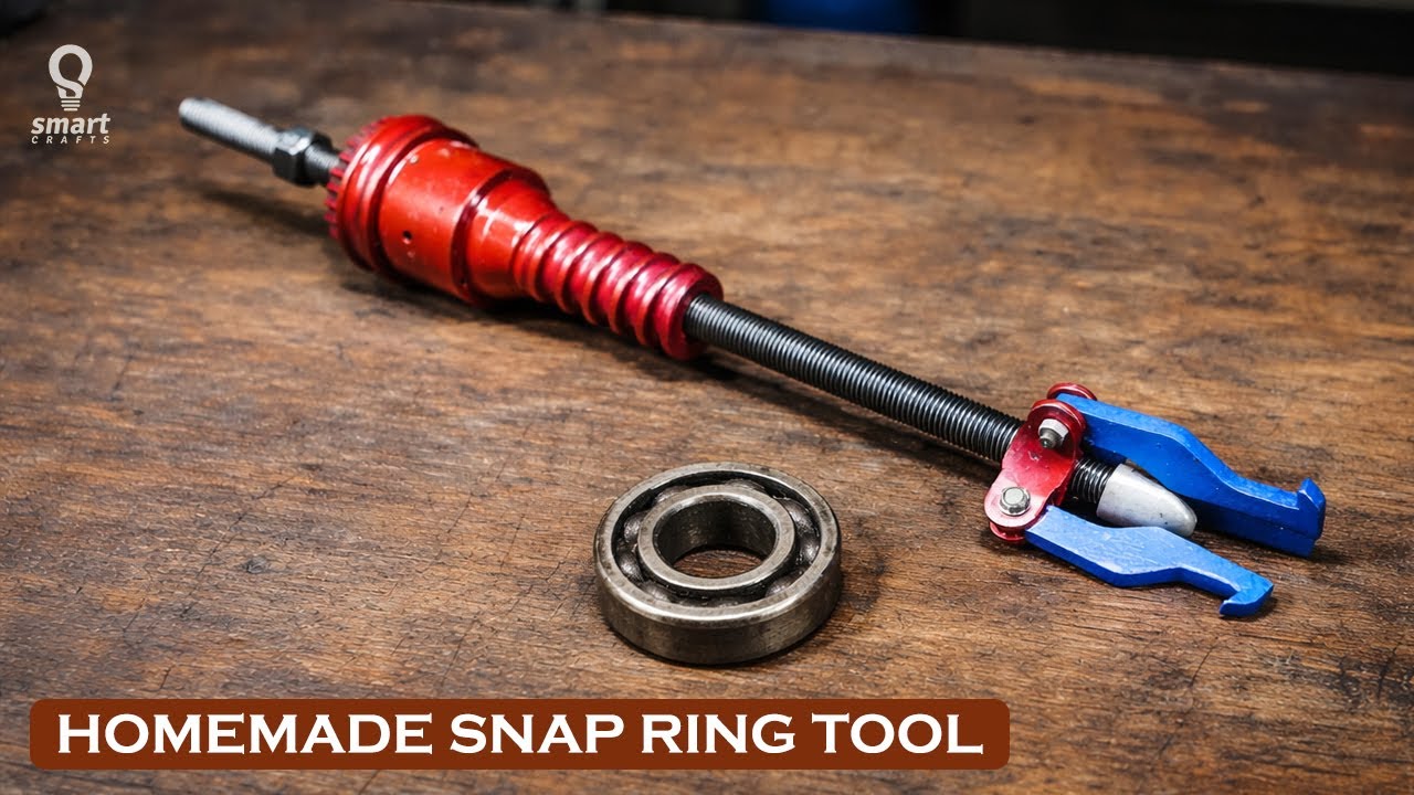Making A Genius Homemade Snap Ring Tool And The Result Will Shock You!