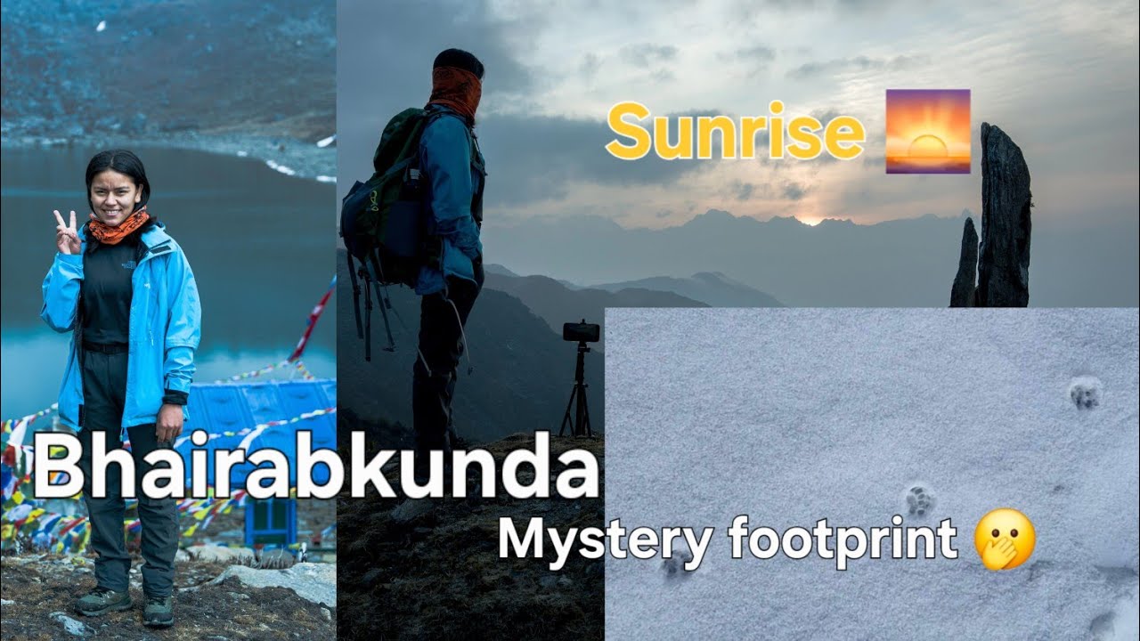 Bhairab Kunda Spring Trek| We Found Mysterious Footprints 😮 | 1 night 2 days trek 