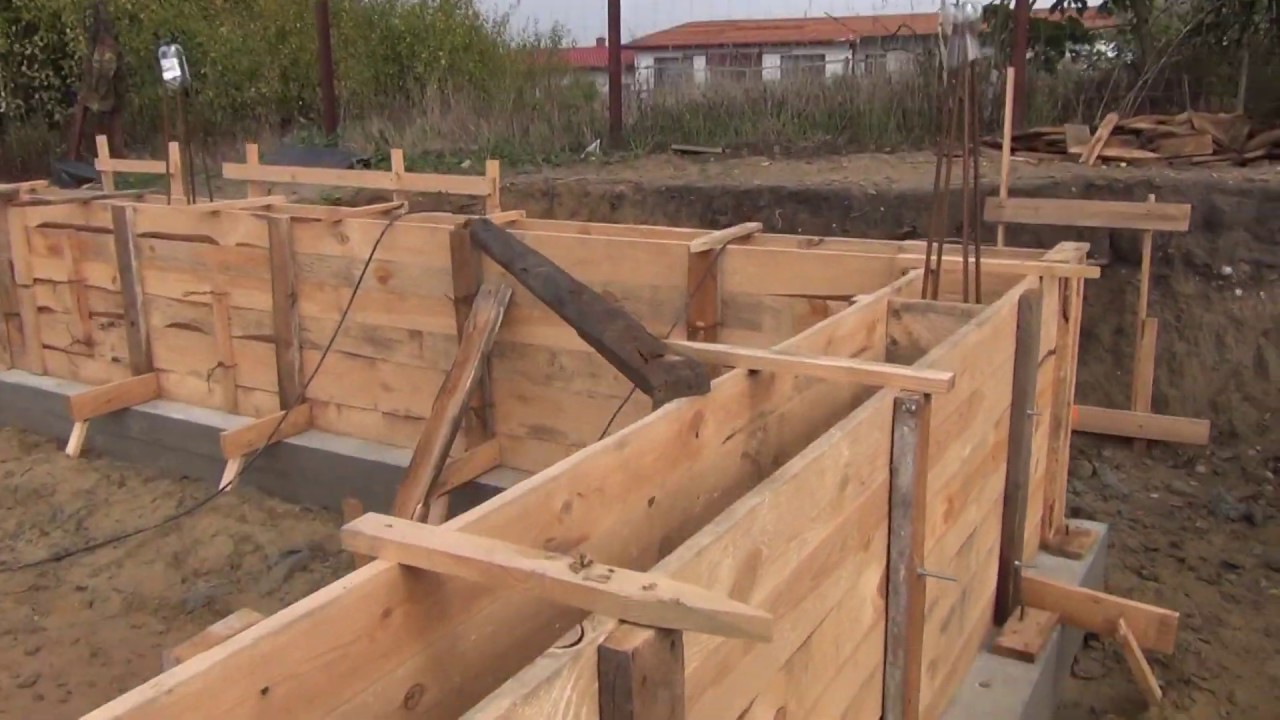 Szalowanie ściany fundamentowej monolitycznej