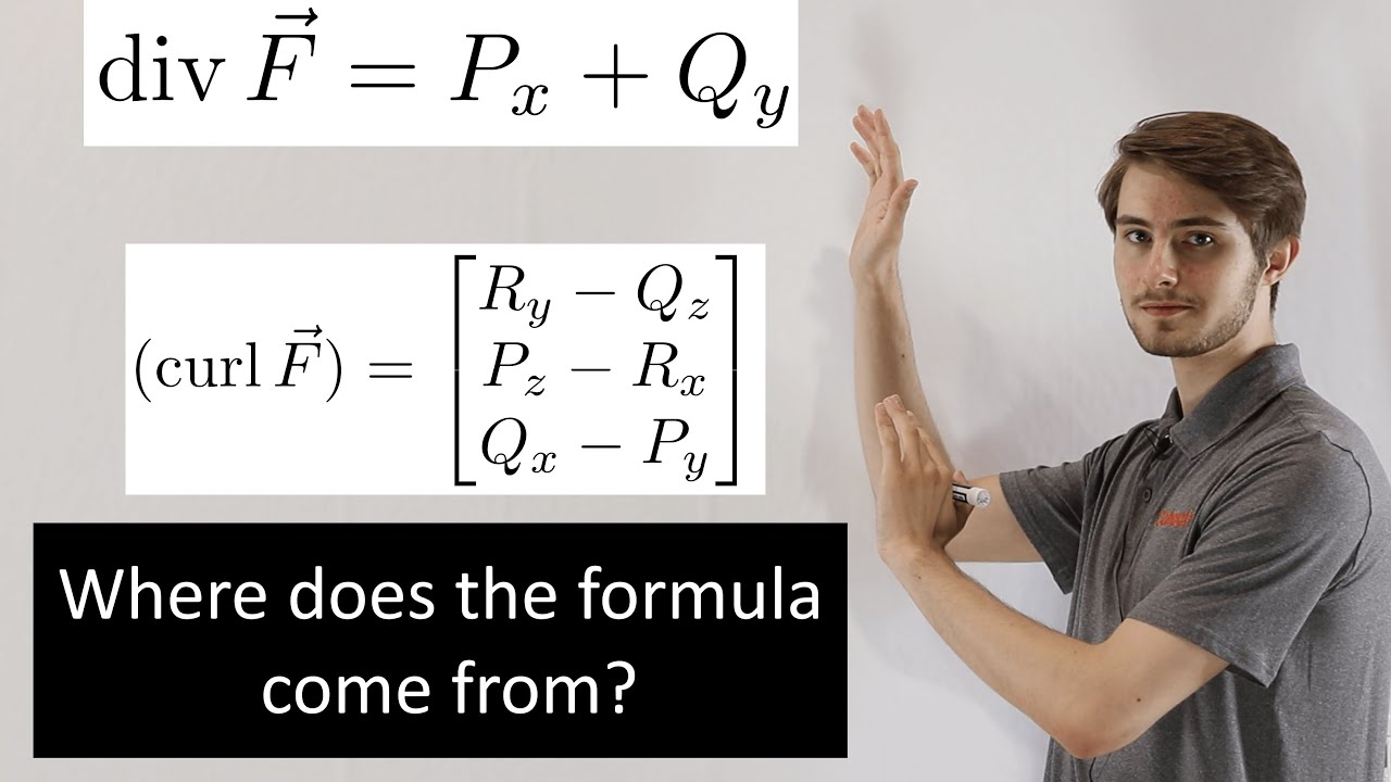 Derivation of Divergence and Curl Formulas