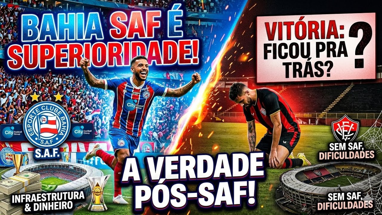A SAF MUDOU O FUTEBOL BAIANO?