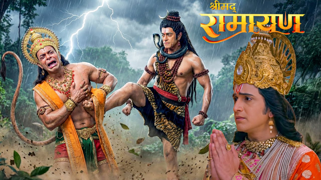 जब महादेव ने दिखाया अपना असली रूप राम को माँगनी पड़ी माफी || Shrimad Ramayan