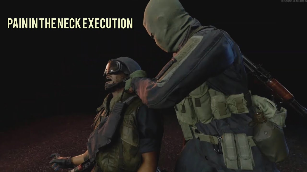 Call of duty black ops cold war pain in the neck execution showcase
