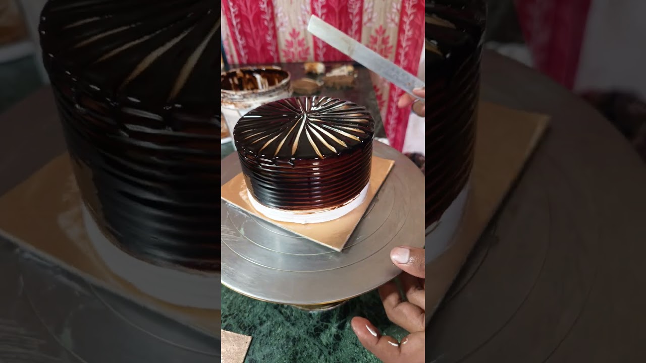 Amazing colourful flowers video viral cake 