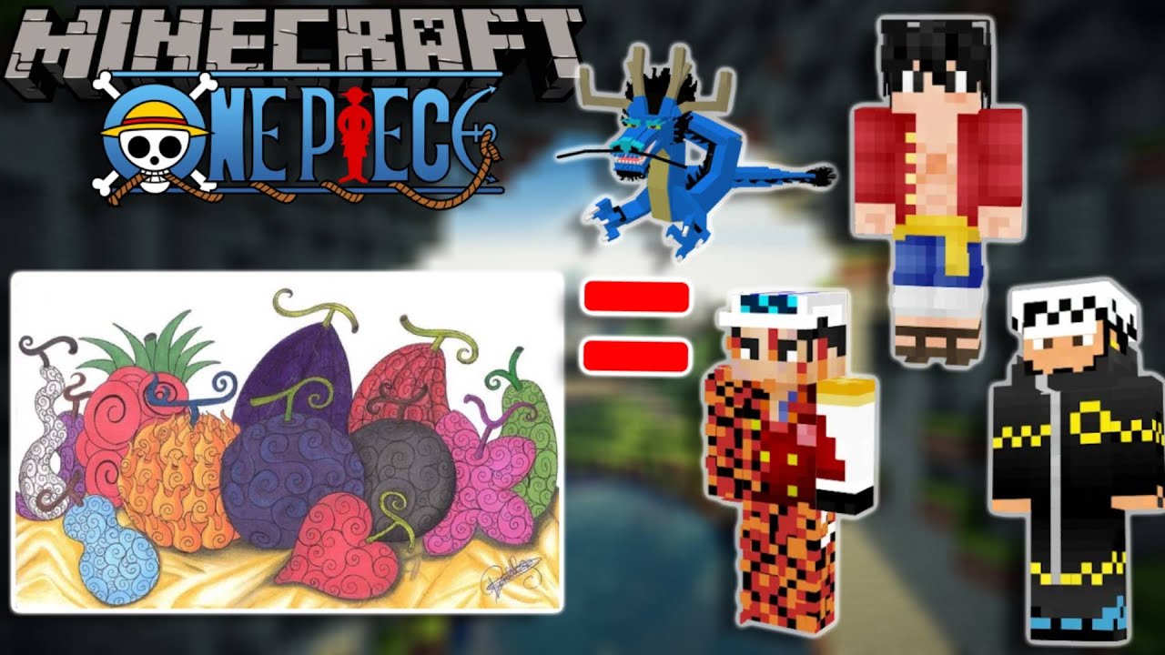 Minecraft One piece mod 2 / Уан Пийс