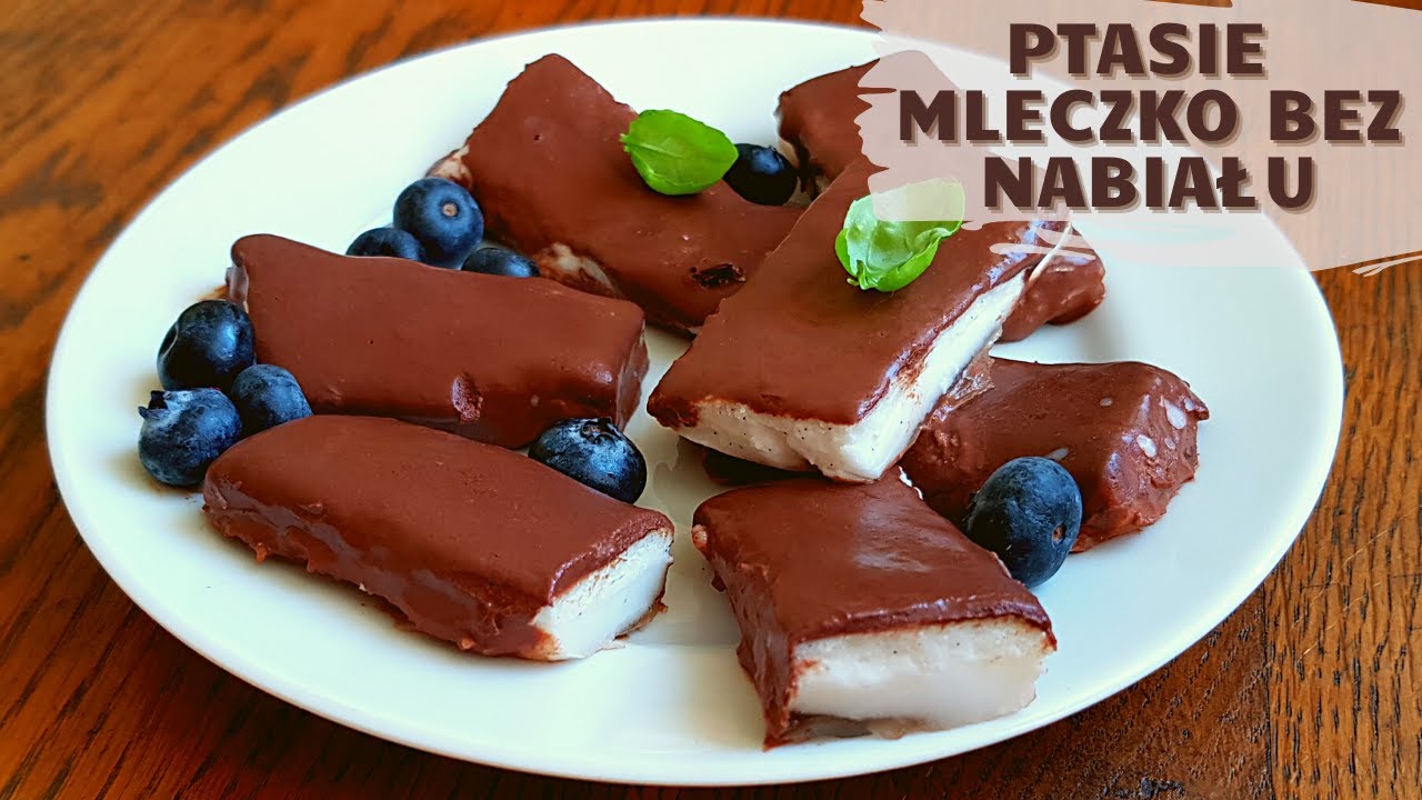 PTASIE MLECZKO BEZ NABIAŁU LOW CARB | LCHF | Banalnie prosty sposób na deser bez nabiału