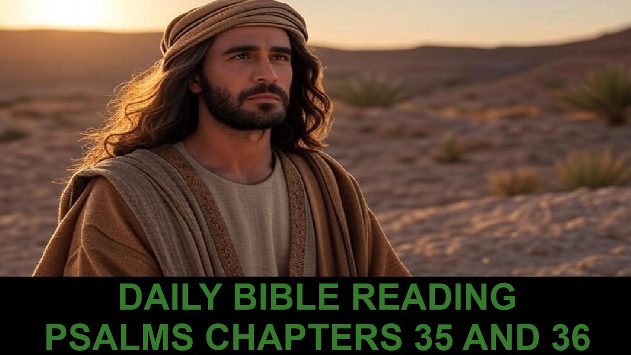 Daily Bible Reading - Psalms 35 and 36 - Episode 422