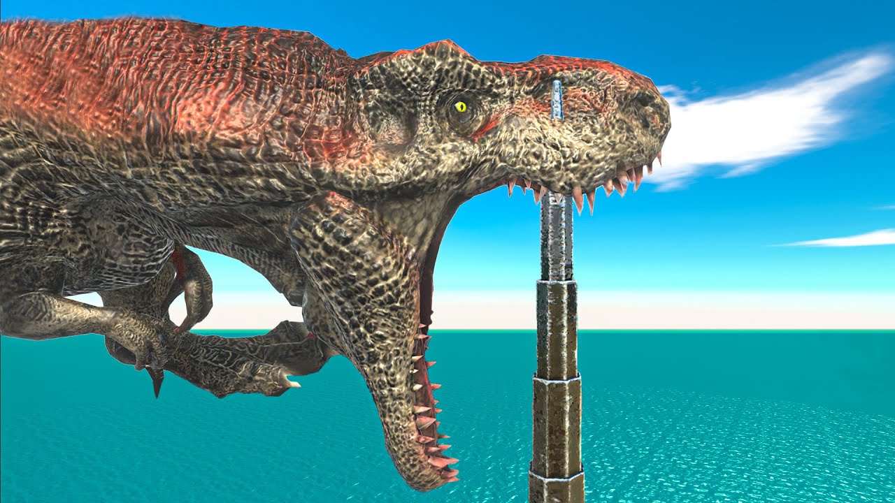 Epic Spike Trap and Reach The Evolution Gate - Animal Revolt Battle Simulator
