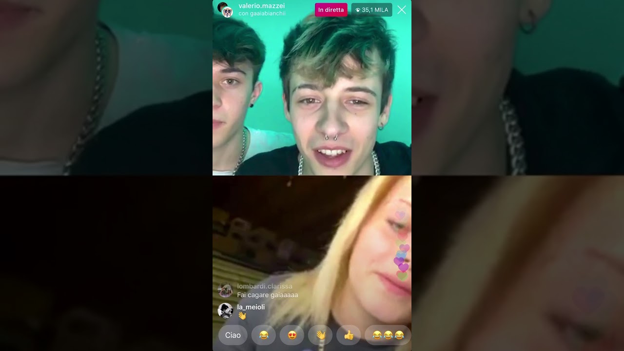 VALERIO MAZZEI PARLA DI GAIA E MARIASOLE NELLA SUA DIRETTA CON SIGH TANC