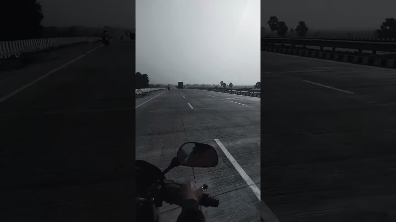 # Bike ride on NH2 ,💯 99 💯speed