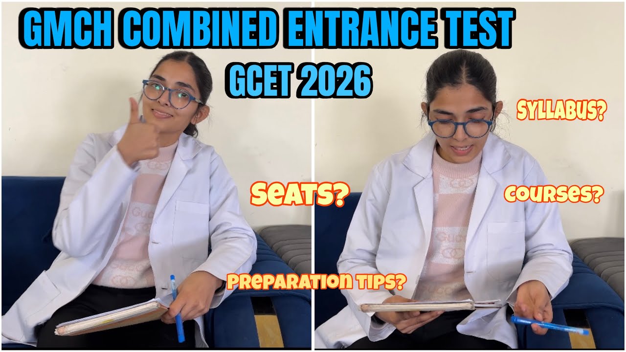 GMCH combined entrance test 2026 #how to get admission in gmch Chandigarh  #how to crack gcet 2026 