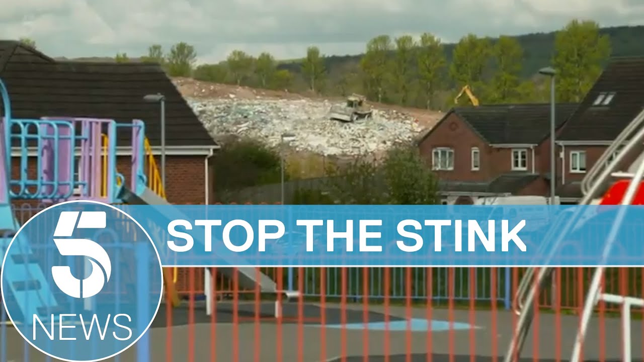 Staffordshire town plagued by stench of open landfill site | 5 News