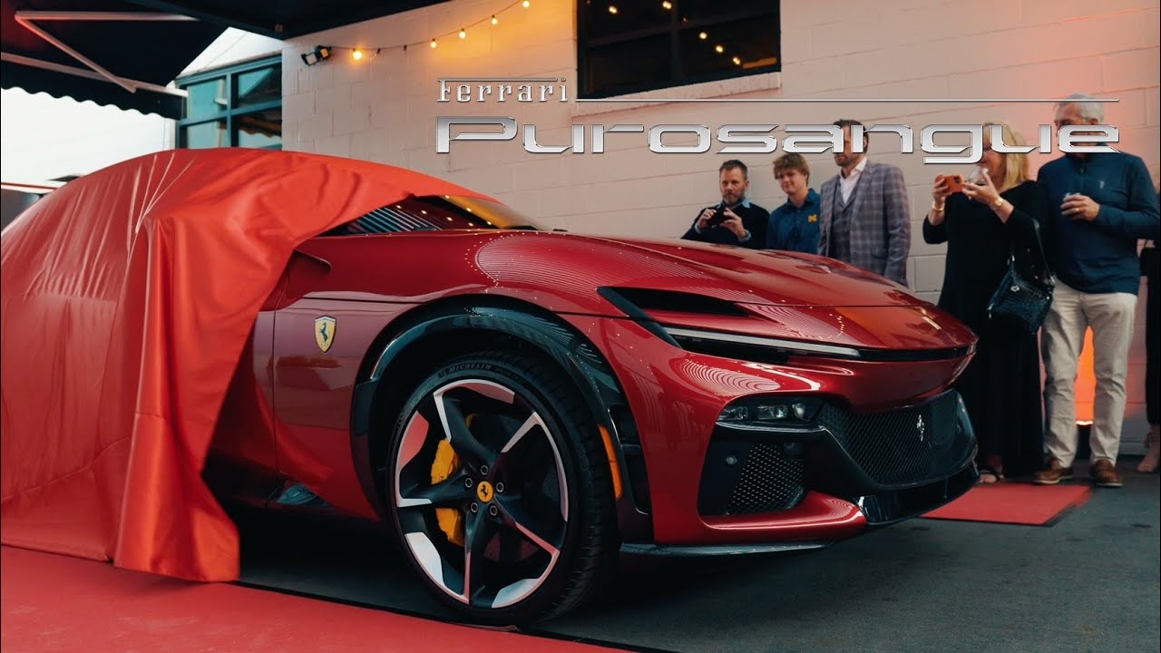 The Ferrari Purosangue Unveiling - Ferrari of Denver May 3rd, 2023.