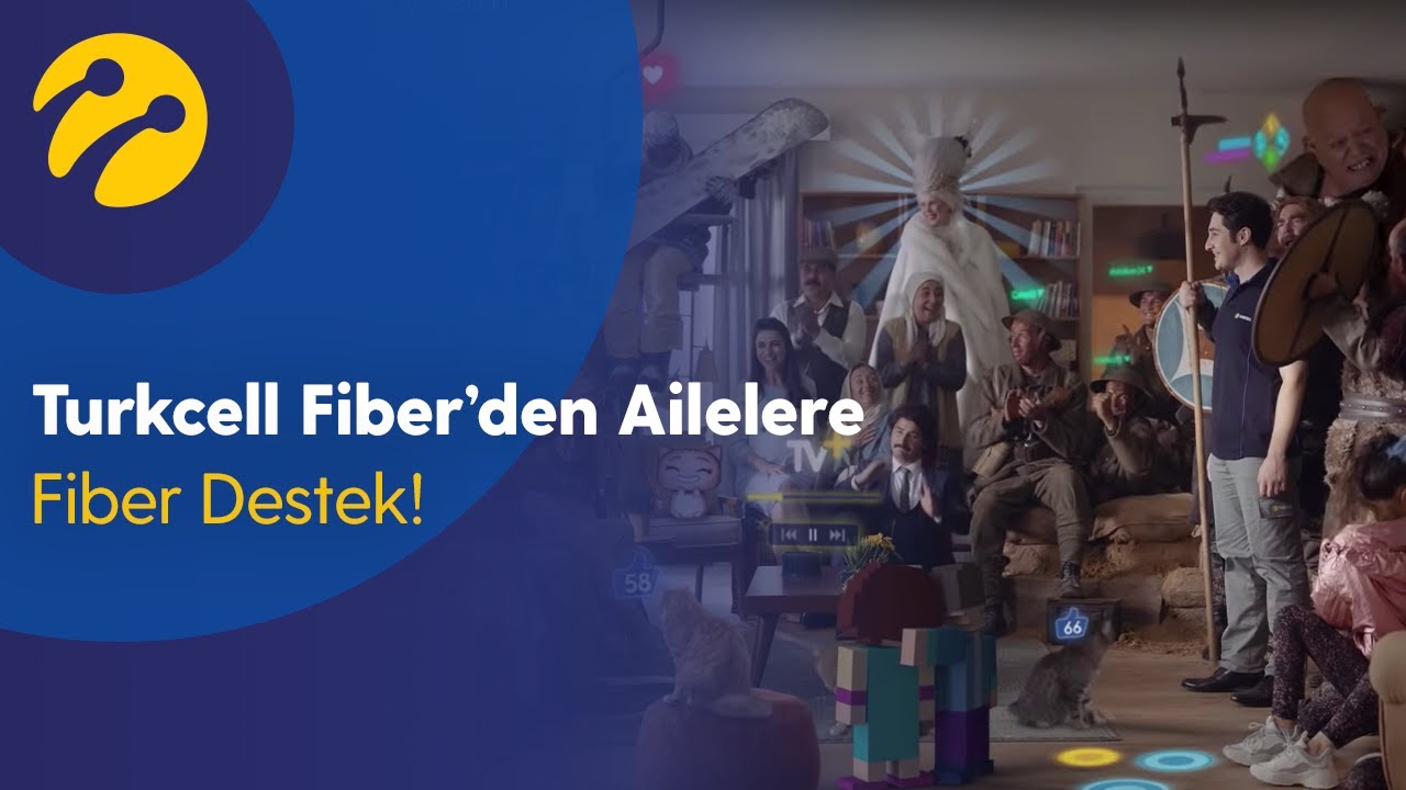Turkcell Fiber&rsquo;den Ailelere Fiber Destek!