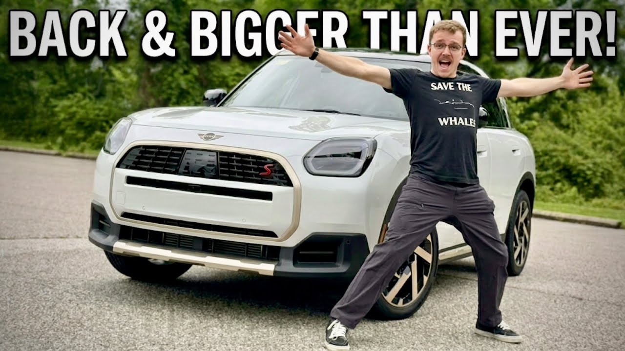 В MINI Countryman 2027 года произошли БОЛЬШИЕ ИЗМЕНЕНИЯ. Слишком большие?