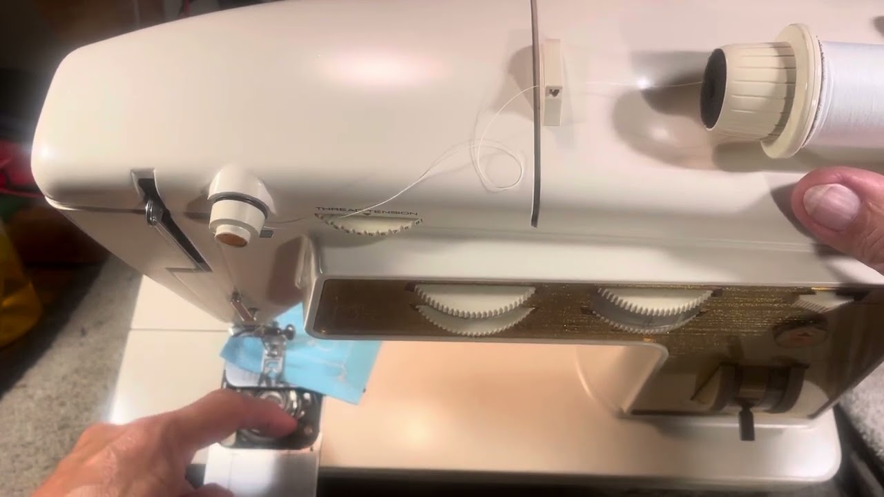 Singer 770 Golden Touch N Sew 2 a quick tutorial for E. T. In Benbrook. Do’s and Don’ts (video 338)