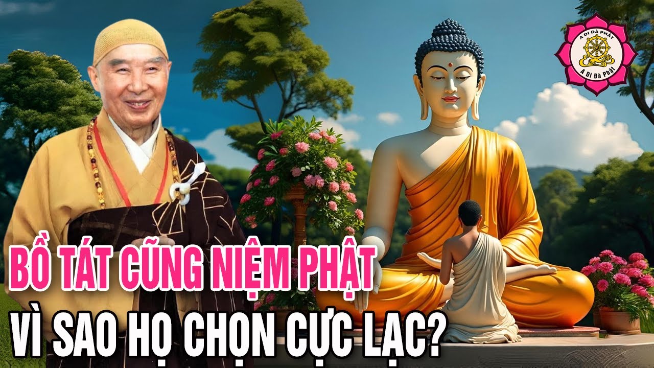 Bồ Tát trí huệ đệ nhất cũng niệm Phật: Vì sao họ chọn Cực Lạc? Pháp sư Tịnh Không thuyết pháp