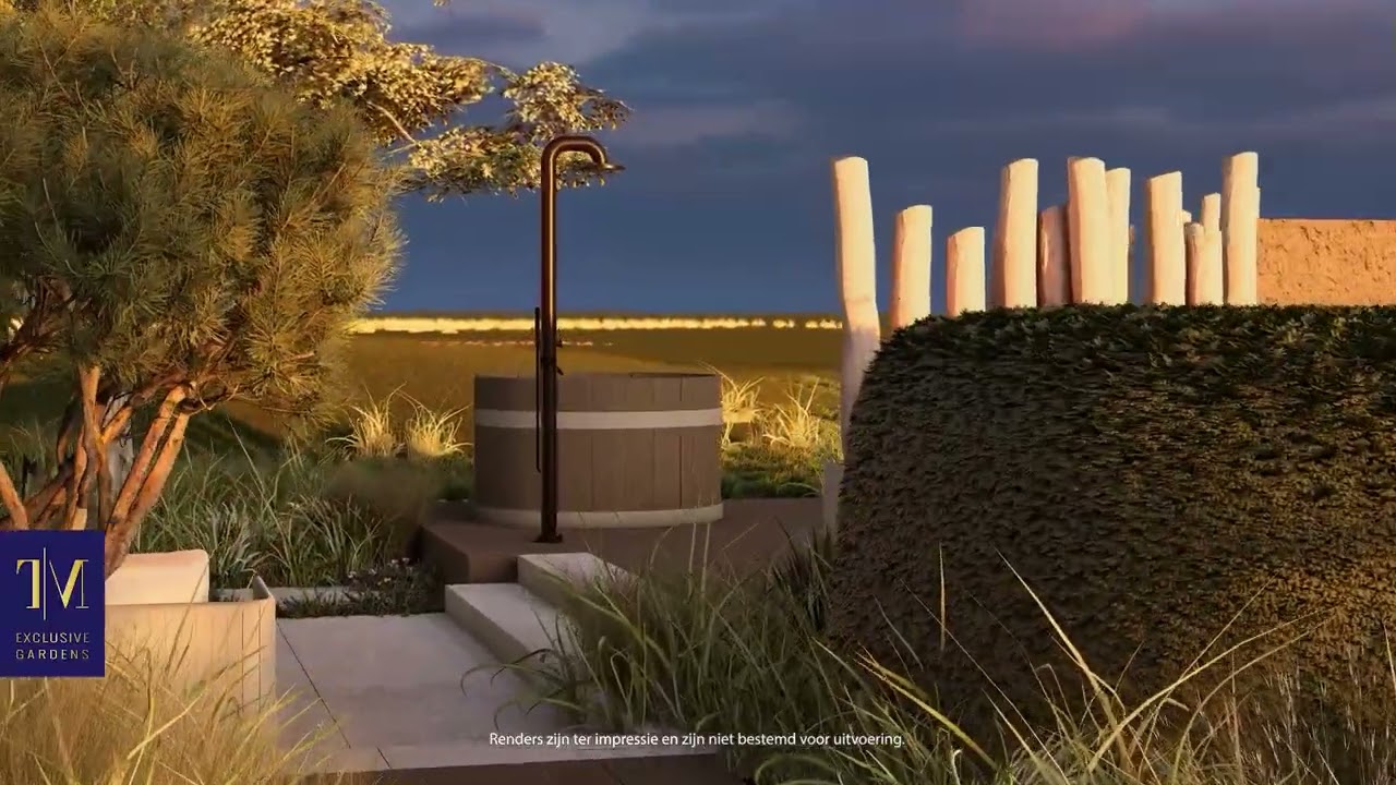 Luxury Beach Vibes | Exclusief tuinontwerp | Luxury Garden Design | TIM Exclusive Gardens