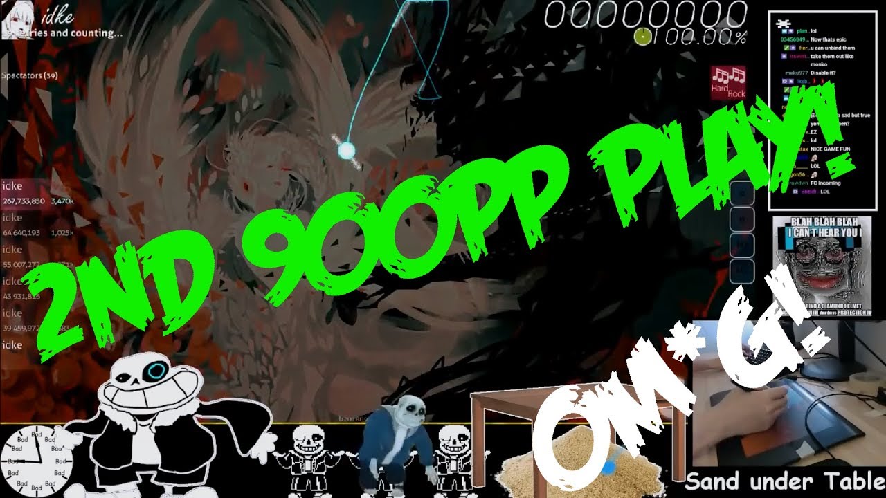 IDKE 907pp PLAY. 1000pp INC