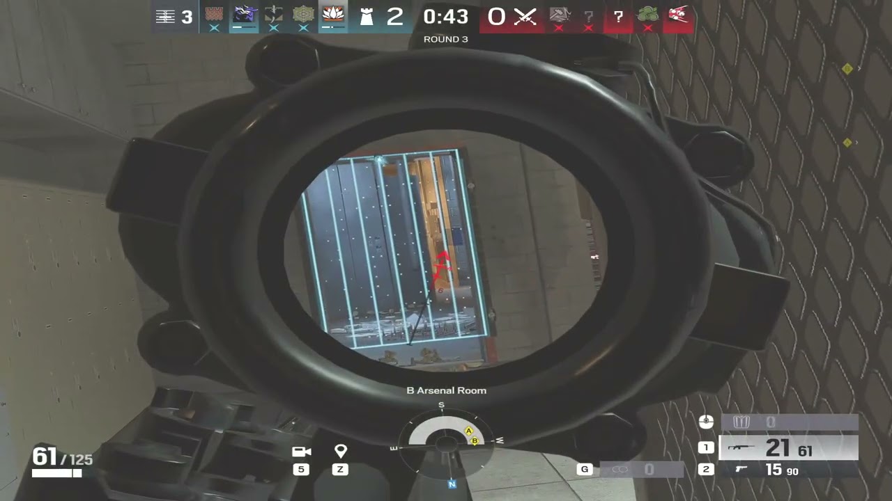 Aruni 3K on Club House (Rainbow Six Siege X)