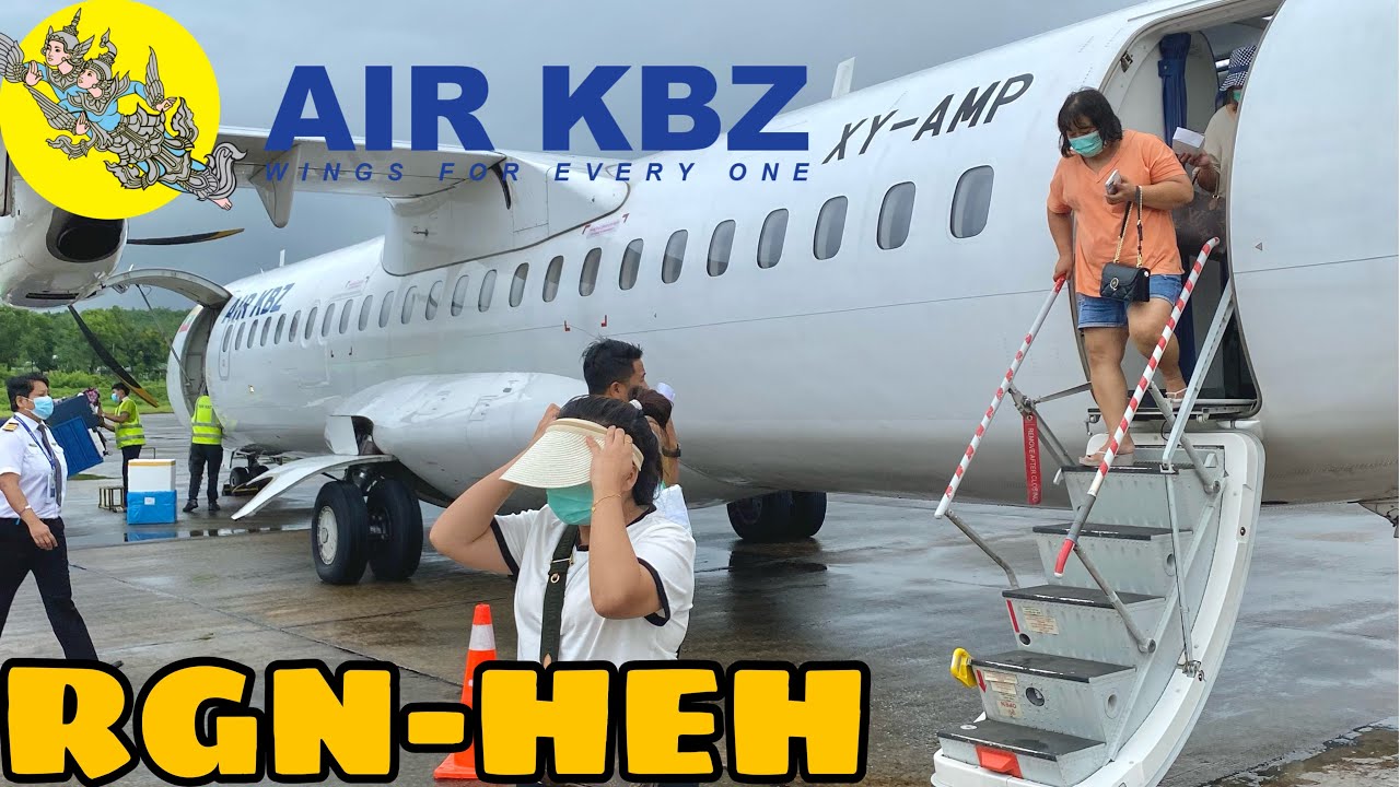 AIR KBZ Flight Experience: K7842 Yangon to Heho