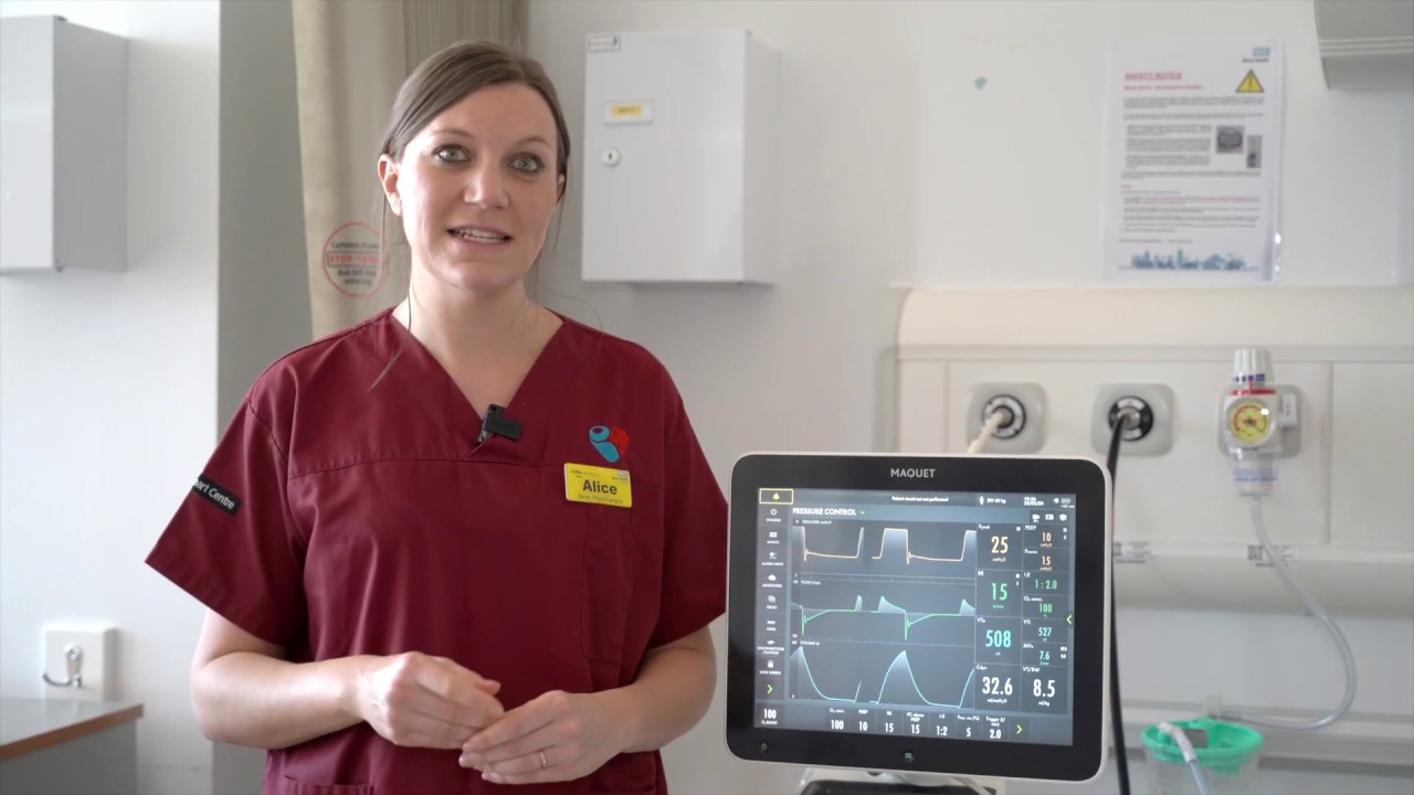 Coronavirus: mechanical ventilation demonstration