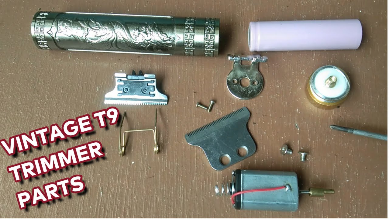 VINTAGE T9 TRIMMER DISASSEMBLING AND REASSEMBLING GUIDE (HINDI)
